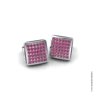Square Cluster Earrings